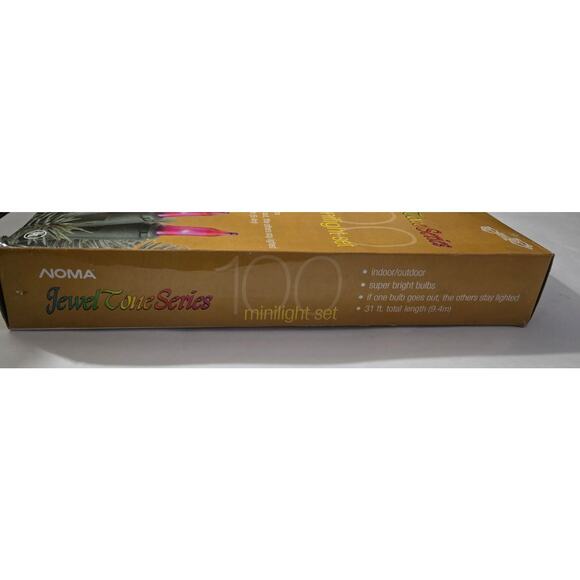 Magenta Noma Jewel Tone Series 100 Mini Lights 31 ft total - Picture 3 of 8